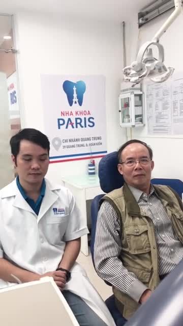 KH Đinh Mạnh Toàn sinh năm 1955 ở Đống Đa sử dụng dịch vụ cấy 1 trụ Implant Dentium của Hàn Quốc do bs Huy thực hiện tại chi nhánh 39 Quang Trung