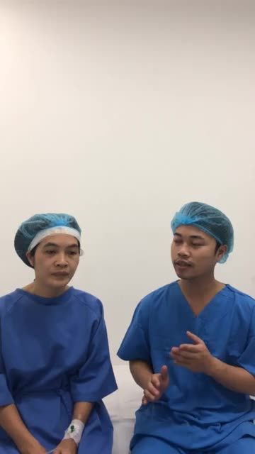 Cảm xúc hồi hộp và đón chờ kết quả khách hàng trước phẫu thuật chỉnh hàm