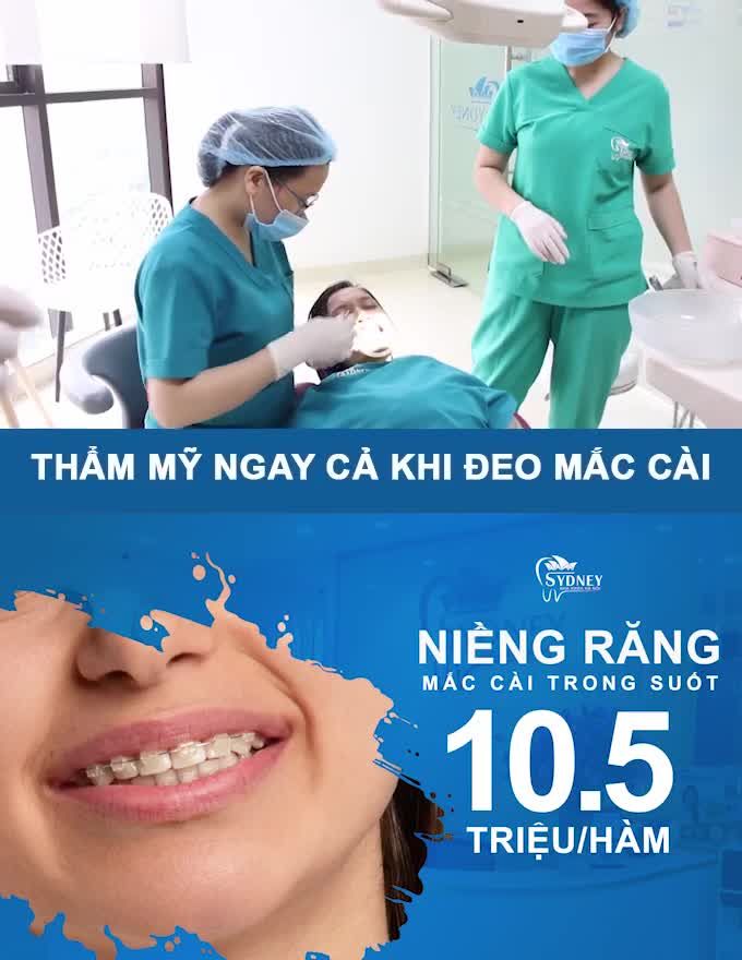 Niềng răng mắc cài trong suốt là phương pháp niềng răng thẩm mỹ hiện đại sử dụng hệ thống các mắc cài bằng pha lê kết hợp với dây cung màu trắng, đem lại tính thẩm mỹ cao chỉnh nha.
