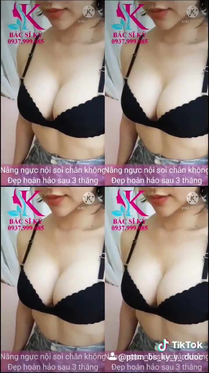 Khe ngực Quyến rũ sau 3 tháng