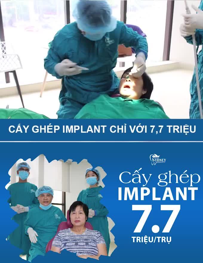 ĐỐI TƯỢNG NÀO KHÔNG PHÙ HỢP TRỒNG IMPLANT