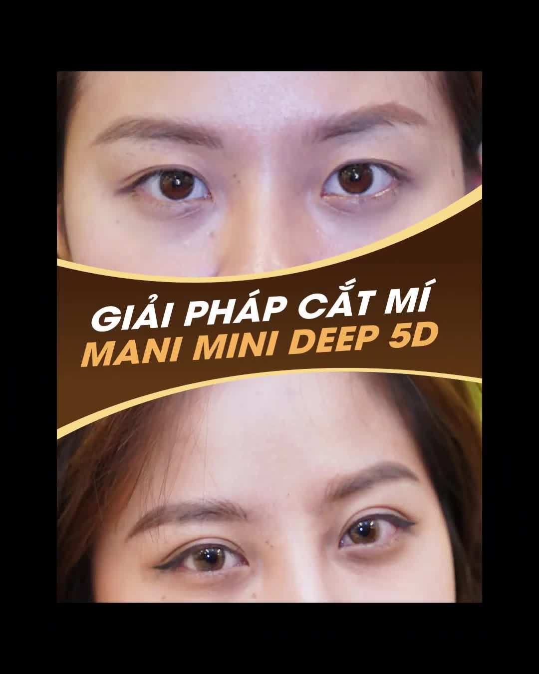 CẮT MÍ MANI MINI DEEP 5D NGẨN NGƠ MẮT BIẾC