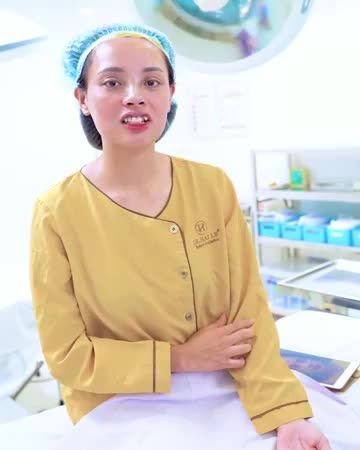 Điều gì khiến cô nàng này sau 7 ngày cắt mí quay trở lại Dr. Hải Lê nâng mũi. Cùng chiêm ngưỡng kết quả nhé!