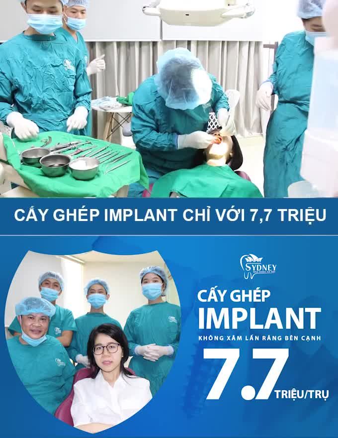 IMPLANT LOẠI BỎ NHƯỢC ĐIỂM, BẤT TIỆN CỦA NHỮNG PHƯƠNG PHÁP KHÁC
