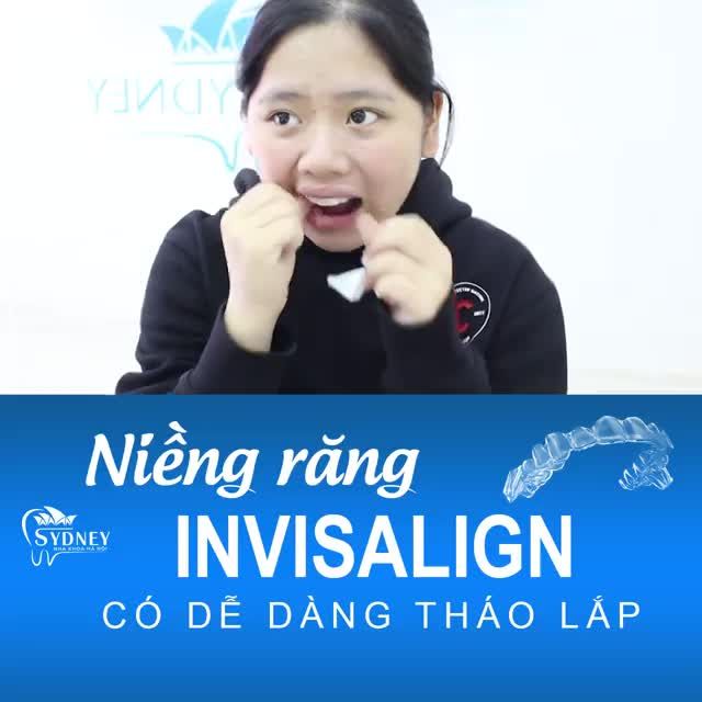 NIỀNG RĂNG INVISALIGN THÁO LẮP DỄ DÀNG