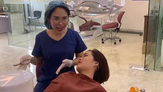 BUNG LỤA CHO KHÁCH HÀNG RĂNG HÔ