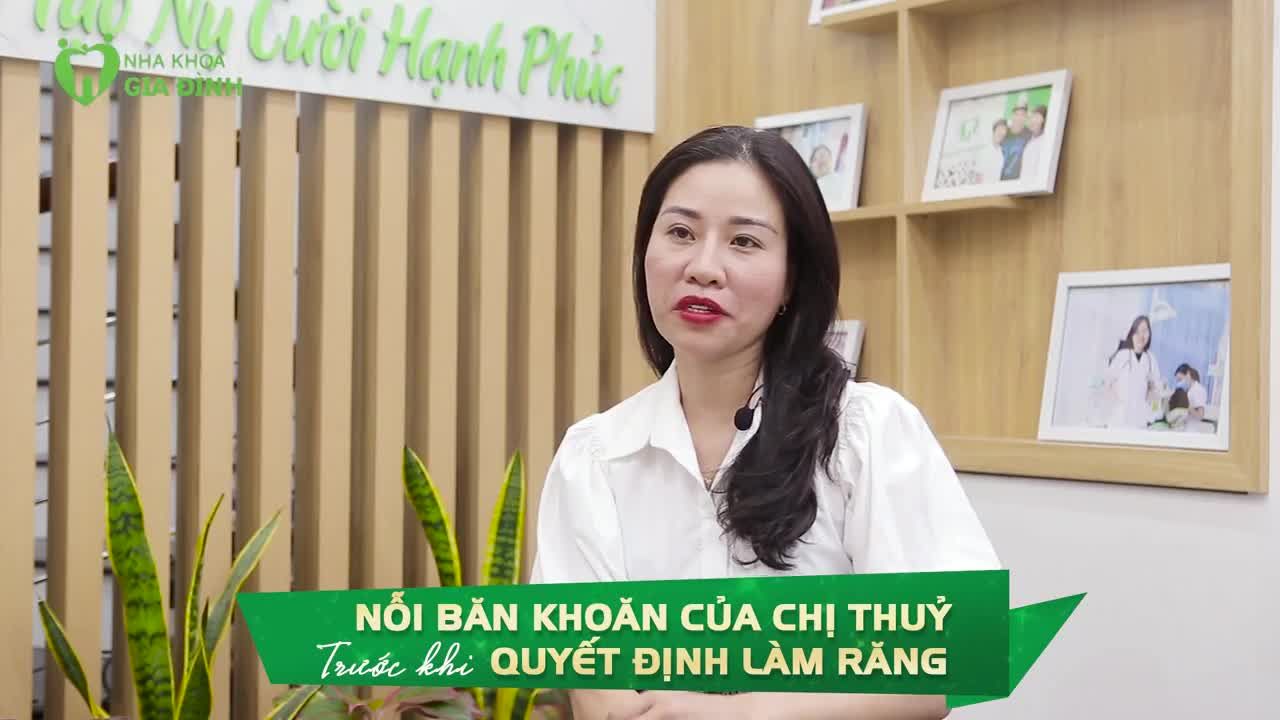 3 NĂM NGHIÊN CỨU, TÌM HIỂU CUỐI CÙNG CHỊ KHÁCH ĐÃ CHỌN NHA KHOA GIA ĐÌNH ĐỂ LÀM MỚI NỤ CƯỜI