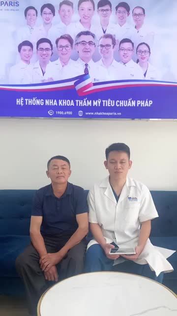 Cảm nhận KH sau khi cấy ghép Implant tại nha khoa Paris cn Quảng Ninh