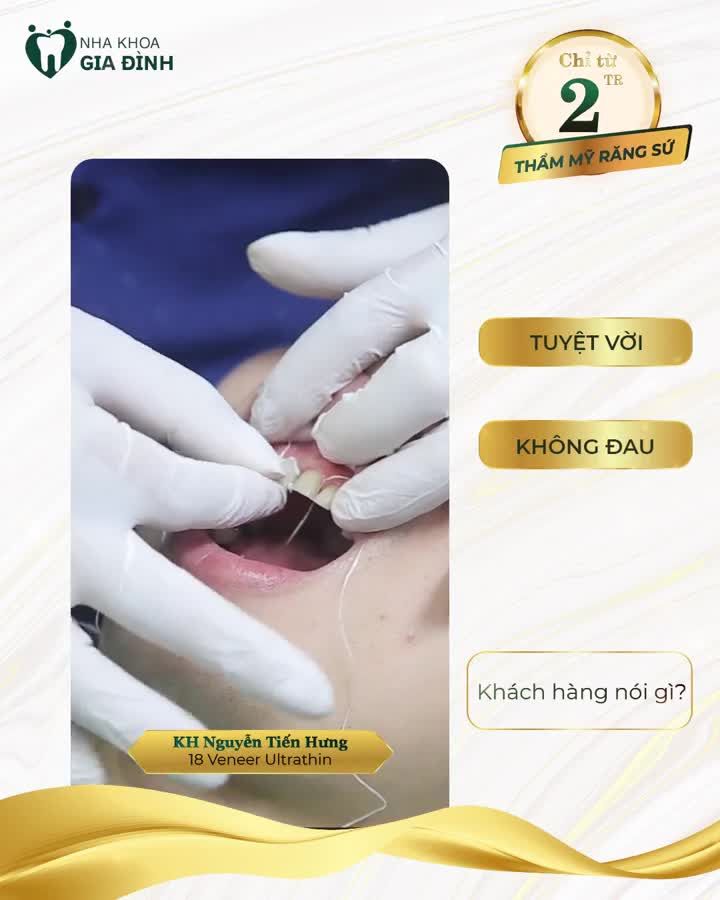 Khắc phục được mọi khuyết điểm răng xấu