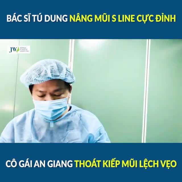 Bác sĩ Tú Dung giải cứu MŨI LỆCH VẸO thành MŨI S LINE CỰC NÉT, cô gái mừng rớt nước mắt