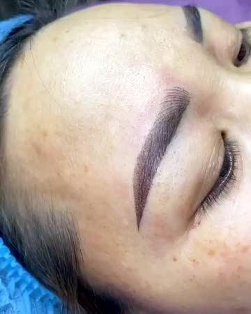 Mời quý khách hàng cùng theo dõi kết quả Điêu khắc kết hợp phun mày