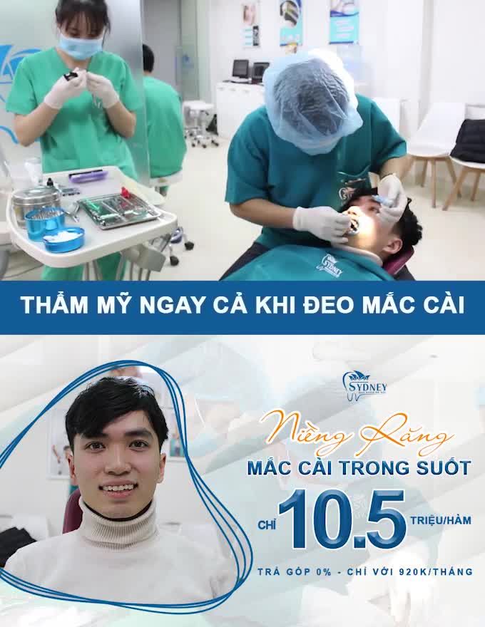 NIỀNG RĂNG ĐỔI VẬN CÔNG VIỆC NHƯ Ý