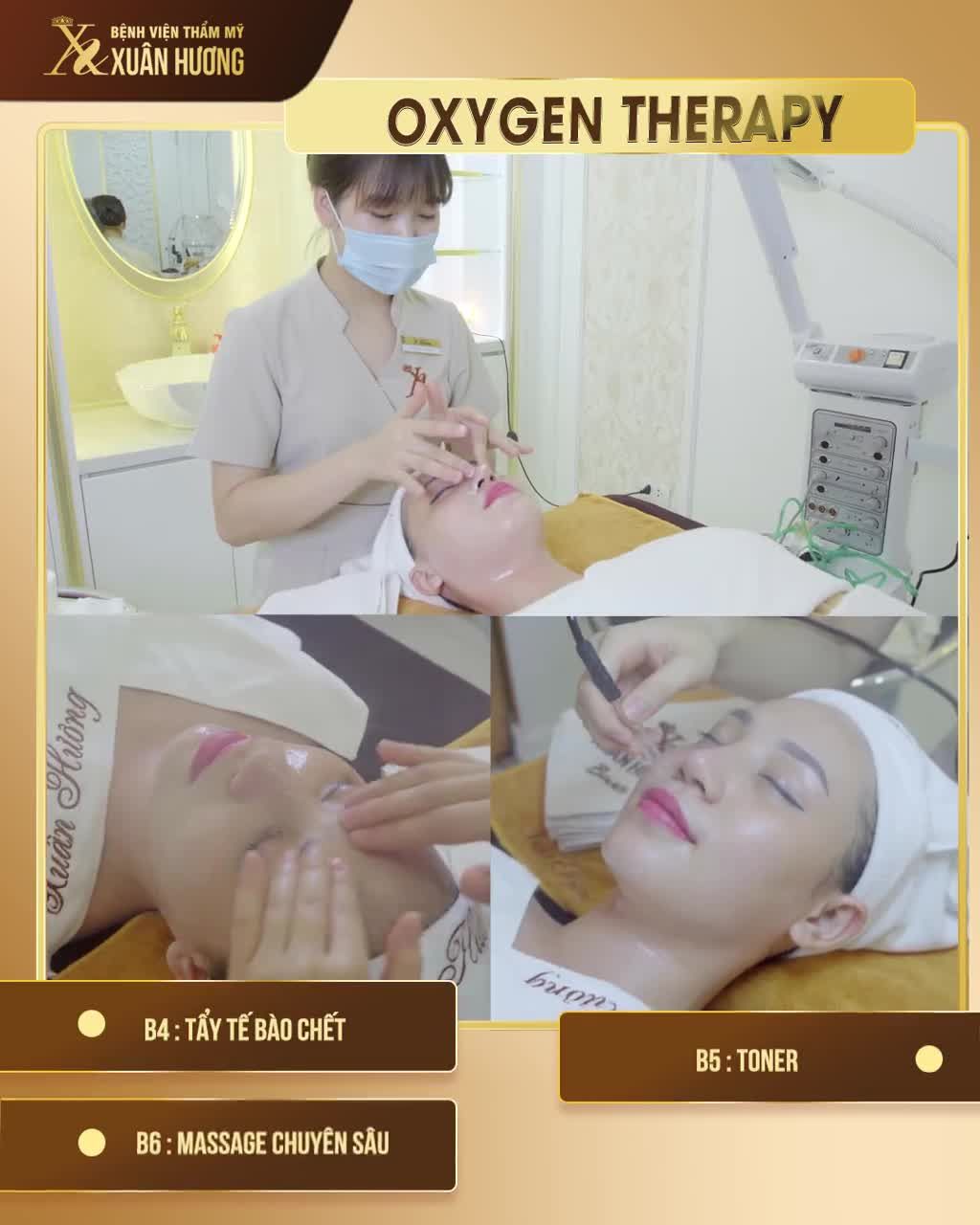 Chia sẻ của chị khách hàng sau thi thực hiện xong dịch vụ Oxy Therapy tại Bệnh viện thẩm mỹ Xuân Hương.
