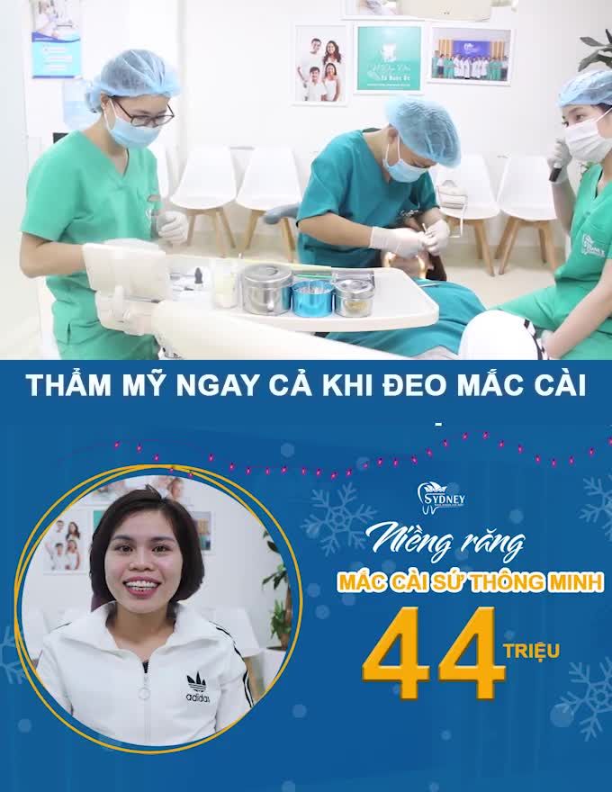 TIẾT KIỆM THỜI GIAN CHỈNH NHA CÙNG MẮC CÀI SỨ TỰ BUỘC