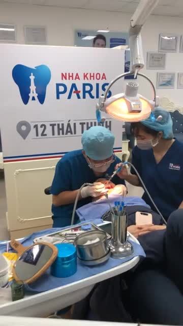 MÀI ĐỂ BỌC 20 RĂNG SỨ BIO PARIS TẠI NHA KHOA PARIS 12, THÁI THỊNH, HÀ NỘI