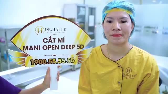Mắt tròn đều đẹp tự nhiên chỉ sau 45 phút thực hiện Cắt mí? Mời cả nhà cùng theo dõi để có thêm động lực làm đẹp đón năm mới