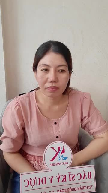 Khách hàng tái khám sau gần 2 tháng phẫu thuật Bs Kỳ