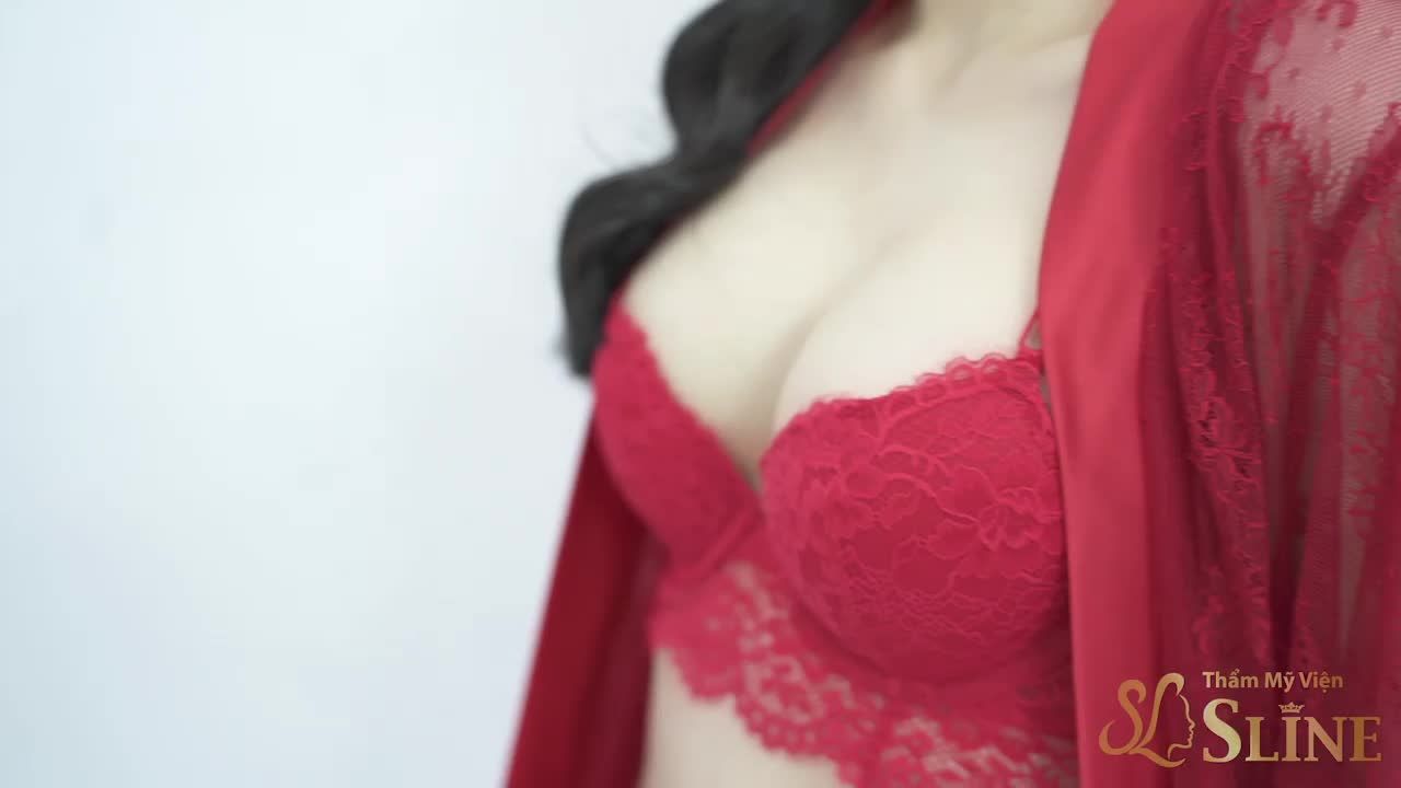 Vòng 1 "Căng tròn Mềm mại Tự nhiên" là kết quả mà khách hàng của Sline đã nhận được nhờ dịch vụ nâng cấp vòng 1.