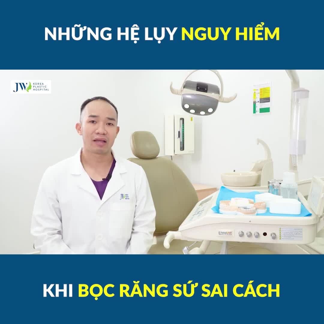 RÙNG MÌNH với những HỆ LỤY khi BỌC RĂNG SỨ tại NHA KHOA DẠO