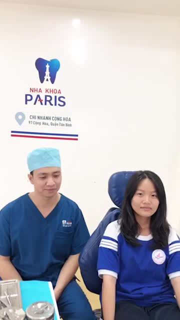 KHÁCH HÀNG KẾT THÚC CHỈNH NHA SAU HƠN 1 NĂM TẠI NHA KHOA PARIS 97 CỘNG HÒA, TP HCM