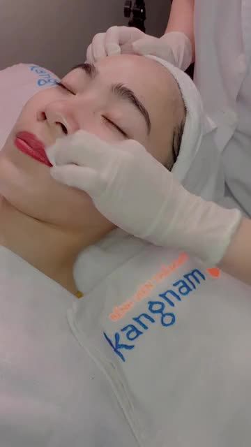 Da trắng, Căng bóng tức thì ngay lần đầu tiên