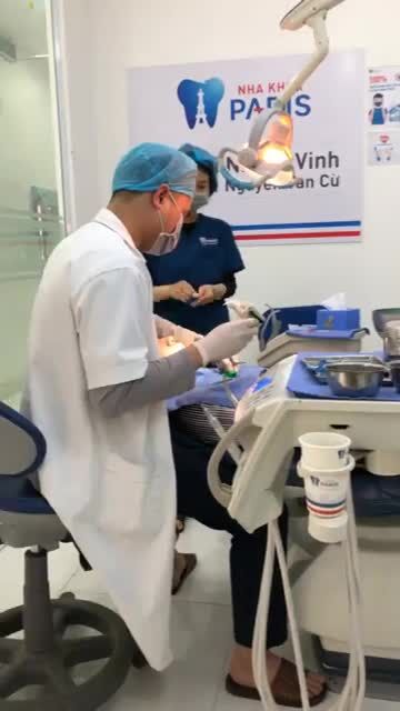 PHỤC HÌNH RĂNG TRÊN IMPLANT CHO KHÁCH HÀNG TẠI NHA KHOA PARIS VINH