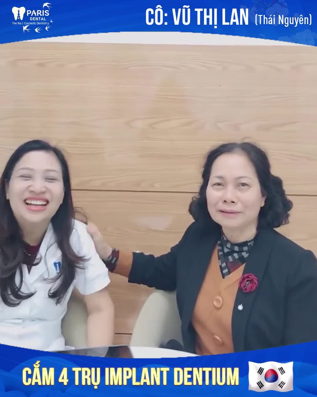 Khôi Phục 4 Răng Ăn Nhai Cho KH 69 Tuổi