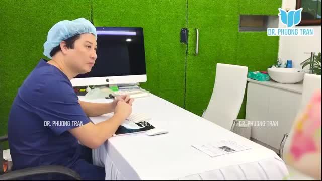 CẤY MỠ CẰM, RÃNH MŨI MÁ CHO MỘT BẠN KHÁCH HÀNG CŨ ĐÃ NÂNG MŨI SỤN SƯỜN 3 THÁNG TRƯỚC