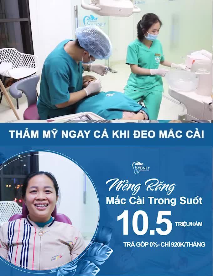 LỊCH TRÌNH CỤ THỂ CHO KHÁCH HÀNG NIỀNG RĂNG
