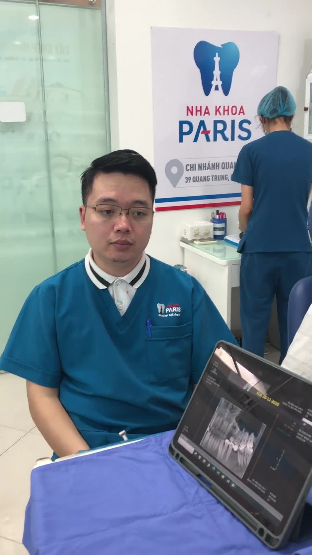 Cảm Nhận Khách Hàng 22 Tuổi Sau Khi Cắm 1 Trụ Implant Tại Nha Khoa Paris 39 Quang Trung