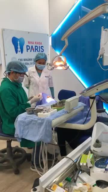 TIẾP TỤC CẤY 03 TRỤ IMPLANT HÀN QUỐC CHO KHÁCH HÀNG TẠI NHA KHOA PARIS HẢI PHÒNG