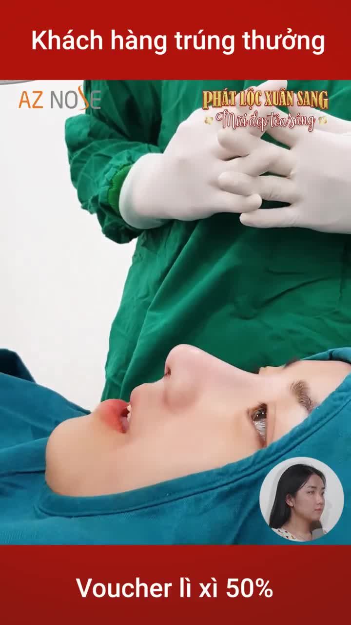 "Nâng mũi không đau. Em nằm mà thiu thiu ngủ luôn"