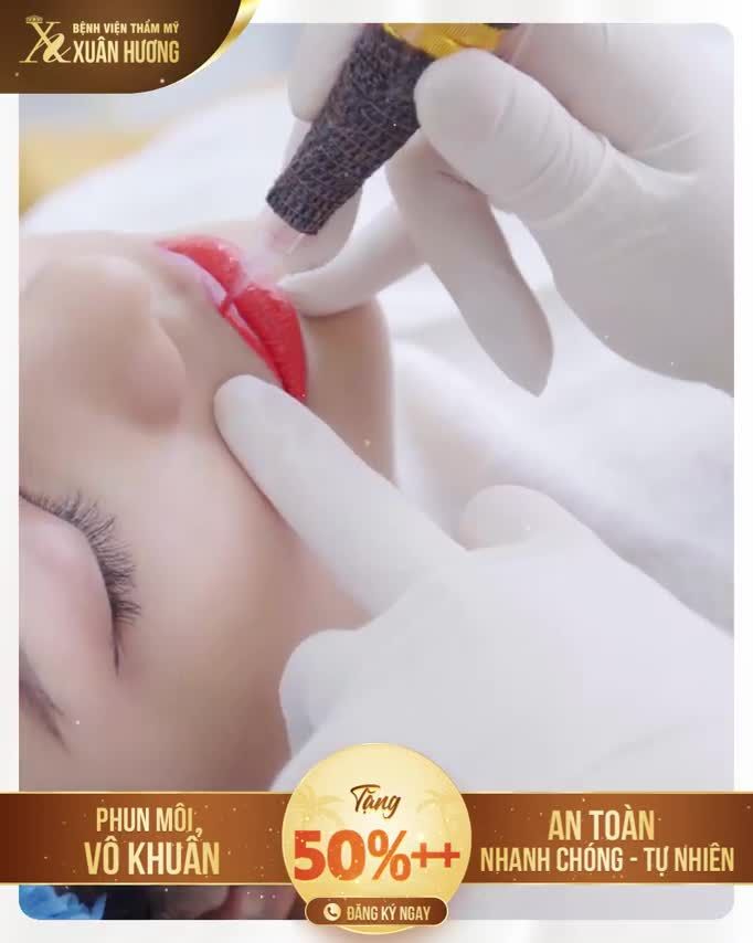 PHUN MÔI AN TOÀN VÔ KHUẨN YẾU TỐ CỐT LÕI CHINH PHỤC HÀNG NGÀN KHÁCH HÀNG TẠI XUÂN HƯƠNG