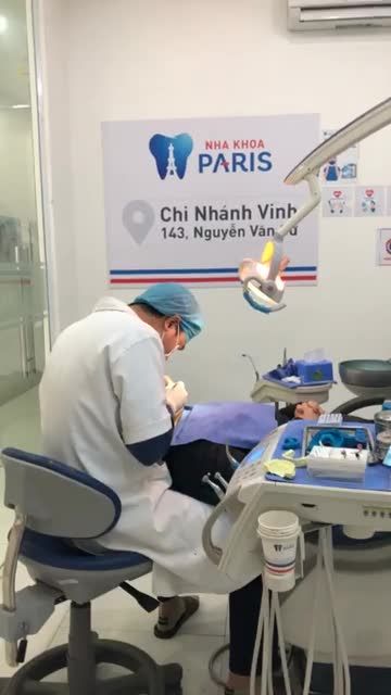 MÀI 16 RĂNG ĐỂ DÁN SỨ VENEER TẠI NHA KHOA PARIS VINH