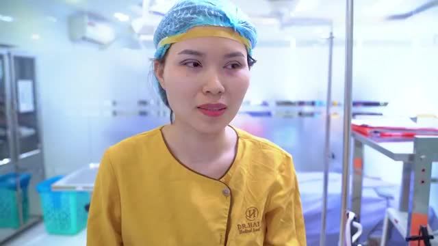 Cắt mí tại Dr.Hải Lê làm là đẹp bạn có tin? Không tin bạn hãy cùng bác sĩ theo dõi kết quả  Cắt mí vừa thực hiện xong nhé