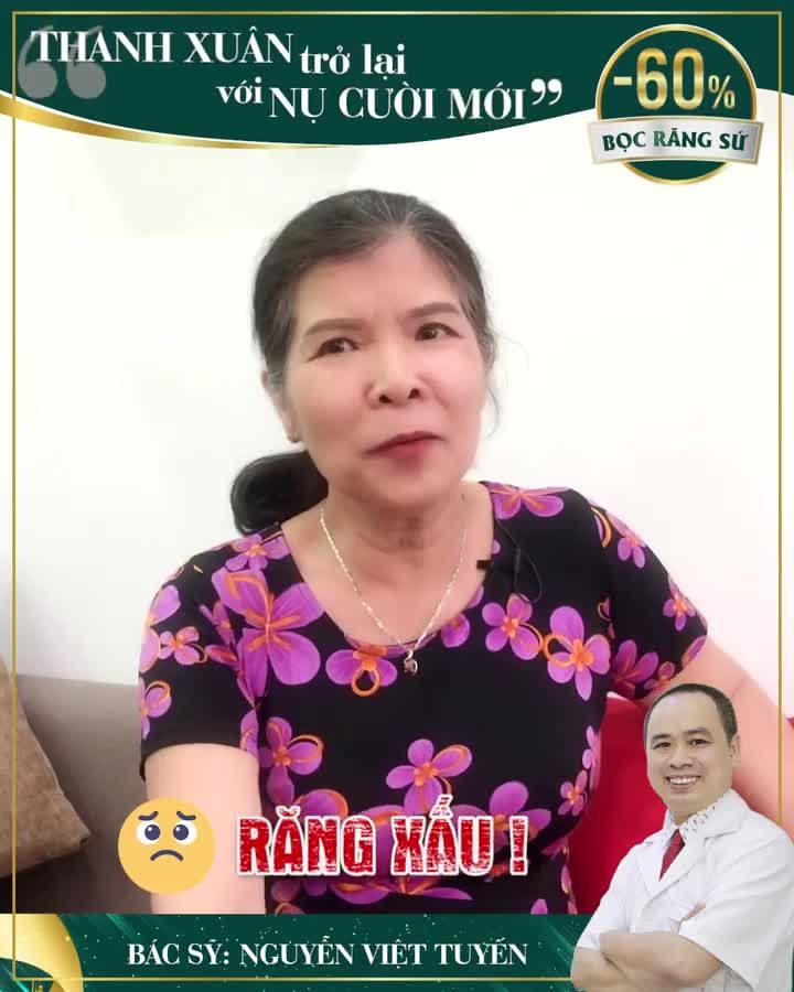LÀM RĂNG ĐỂ ĂN NHAI TỐT HƠN, LÀM RĂNG ĐỂ THOẢI MÁI HƠN