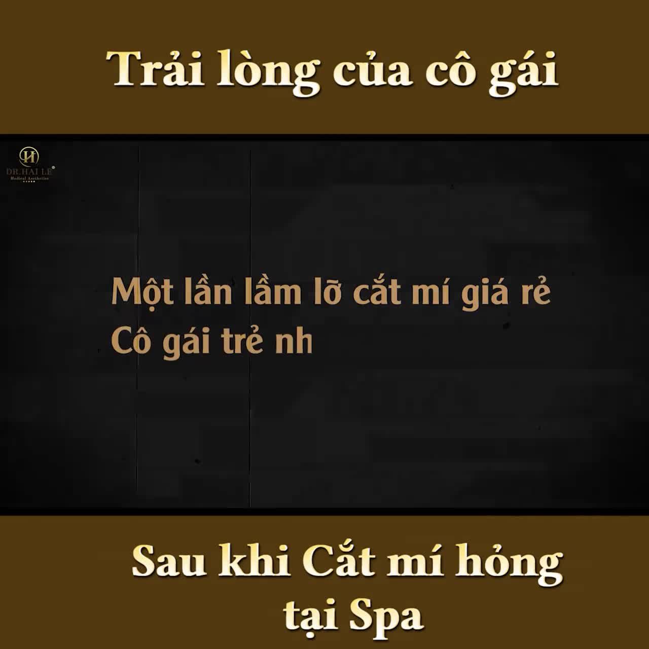1 ca cấp cứu đặc biệt khi trót cắt mí bị hỏng, lỗi tại cơ sở kém uy tín, dẫn tới tình trạng: