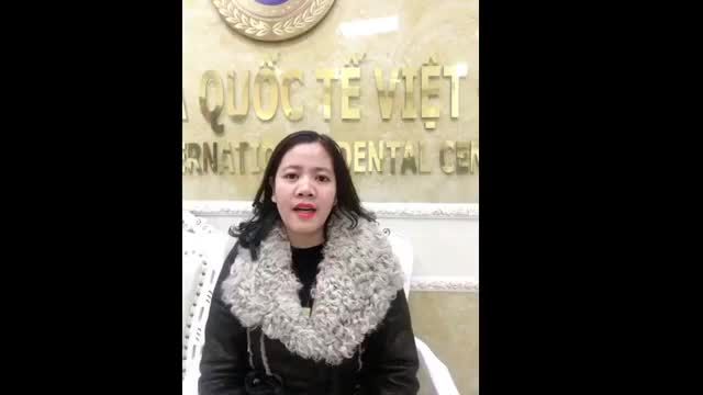 Chia sẻ của khách hàng Trịnh Thị Thu Hiền sau tháo mắc cài tại Nha khoa Quốc tế Việt Đức cơ sở 84A Hai Bà Trưng.