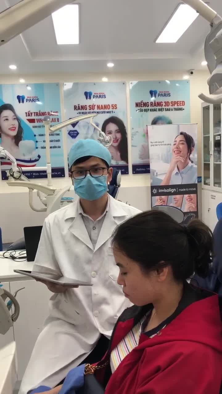 CẢM NHẬN KH SAU GẮN MẮC CÀI NIỀNG RĂNG TẠI PARIS 87 NGUYỄN THÁI HỌC