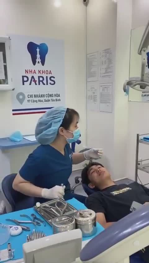THÁO MẮC CÀI CHO KHÁCH HÀNG TẠI NHA KHOA PARIS 97 CỘNG HÒA, TP HCM