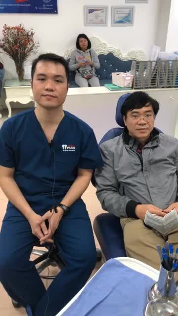 PHỤC HÌNH RĂNG SỨ TRÊN IMPLANT CHO KH. TRẦN GIANG SƠN