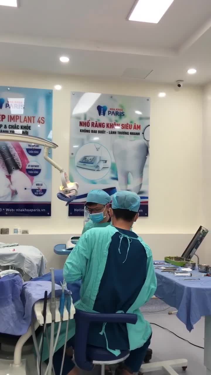 CẮM IMPLANT CHO KH TỚI PARIS 87 NGUYỄN THÁI HỌC