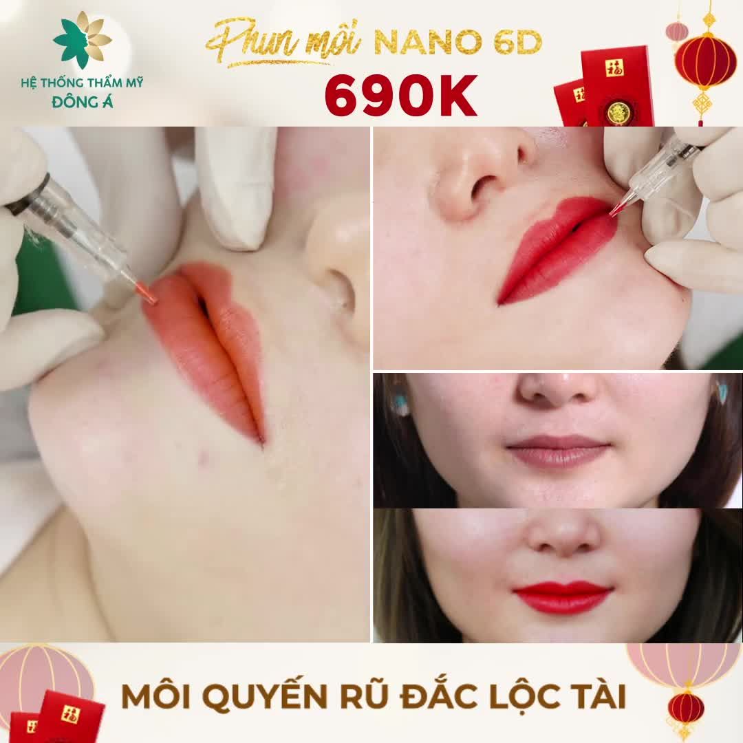 Khai xuân Thay sắc Phun Môi quyến rũ đắc lộc tài Off 50%