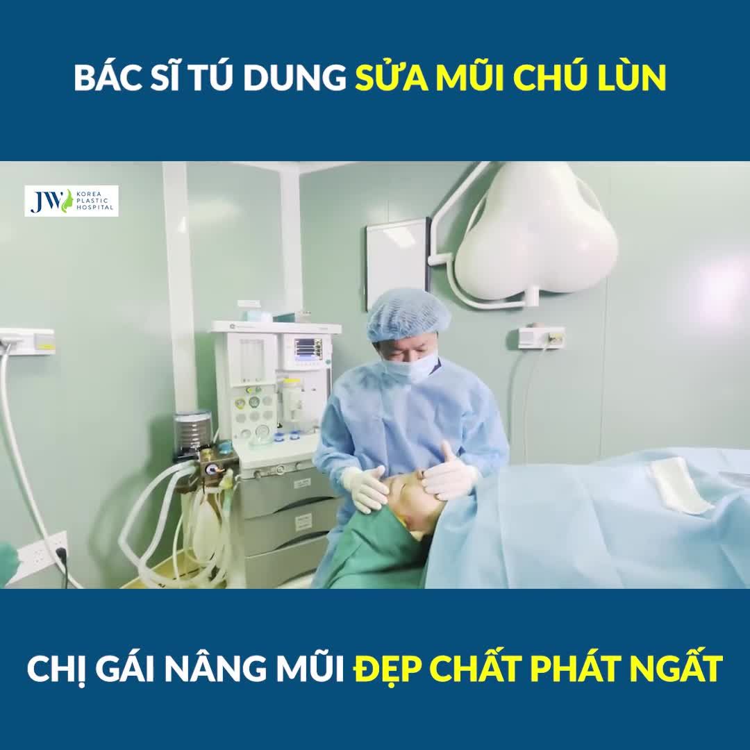 Bác sĩ Tú Dung biến chị gái MŨI CHÚ LÙN thành ĐẸP CHẤT PHÁT NGẤT