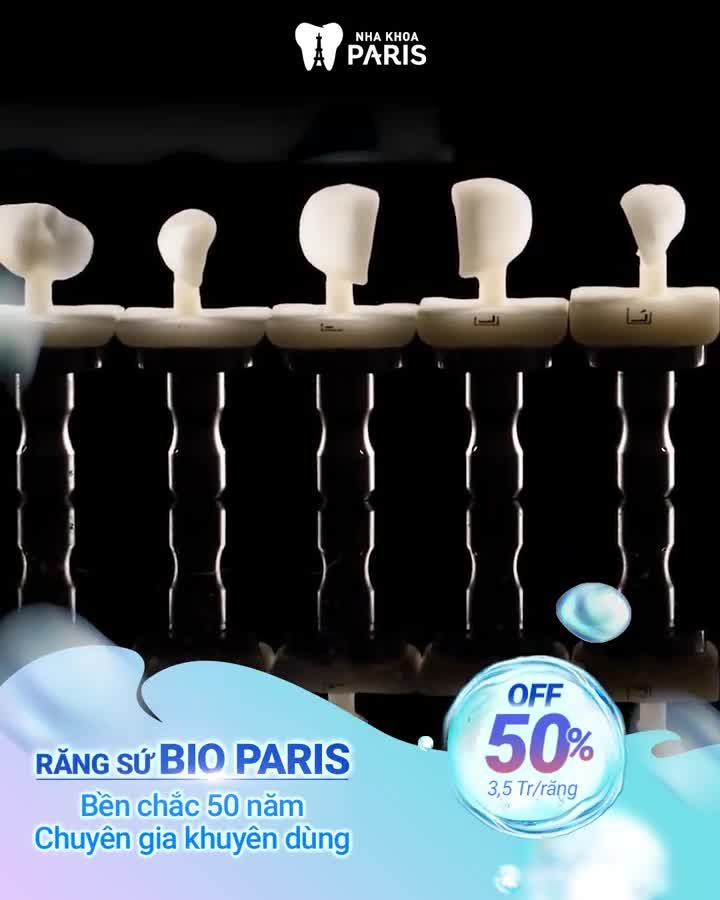 Làm 1 Lần Răng Đẹp Trọn 1 Đời Răng Sứ Chuẩn Đức -50% từ 2,8 Tr/răng
