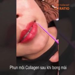 Những ai thắc mắc phun môi sau khi bong mài sẽ như thế nào thì nhất định phải xem hết clip nhé!