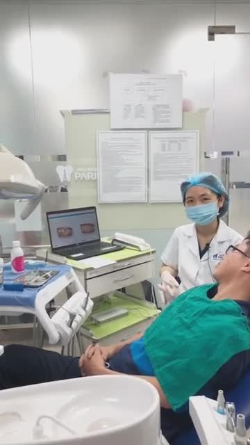 SCAN RĂNG MIỆNG CHỈNH NHA KHAY TRONG INVISALIGN TẠI NHA KHOA PARIS 12 THÁI THỊNH, HN