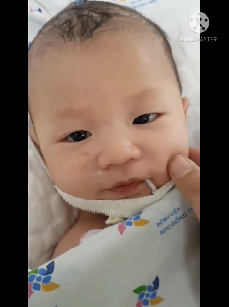 Baby vui đón tết tại khoa hồi sức Ngoại