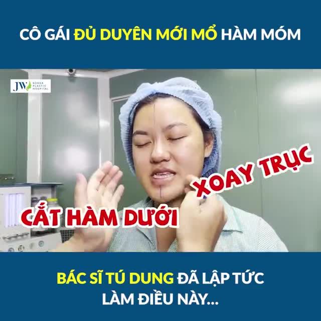 Bác sĩ Tú Dung CẠN LỜI trước nữ MC XINH ĐẸP đủ DUYÊN MỚI PHẪU THUẬT hàm móm