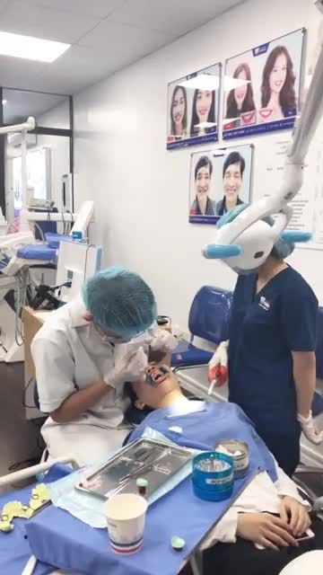Ca gắn Mắc cài Kim loại thường cho bạn sinh viên Trần Thu Nga sinh năm 2001 đến từ Cẩm Phả do Bs Tạ Quang Lưu thực hiện